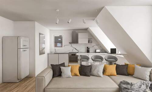 2 - 2-Zimmer-Wohnung mit Ausbaureserve auf 3 Zimmer