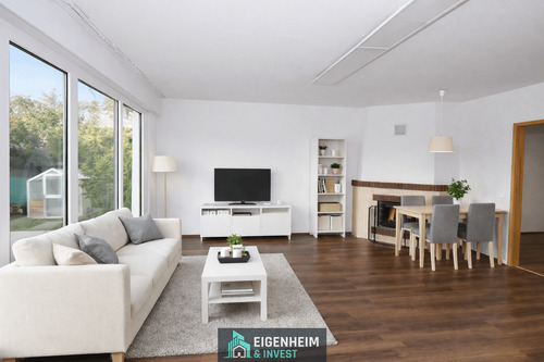 Wohnzimmer - 5 Zimmer Einfamilienhaus zur Miete in Berlin