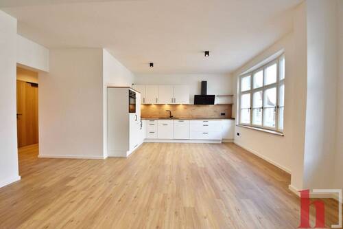 Wohnung 2 - Wohn-/Essbereich - stilvoll und hochwertig sanierte Obergeschosswohnung in zentraler Lage von Lohne