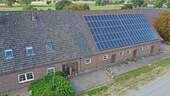 Drohnenaufnahme - 1 Zimmer Mehrfamilienhaus, Wohnhaus in Hamminkeln