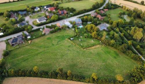 Luftbild Garten/Hauskoppel - Einfamilienhaus mit 285,00 m&sup2; in Neuengörs zum Kaufen