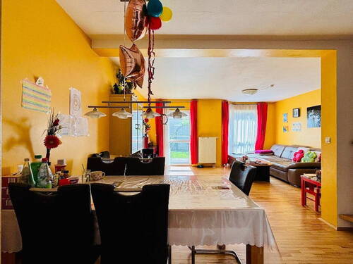 Wohnzimmer + Essbereich (EG) - 