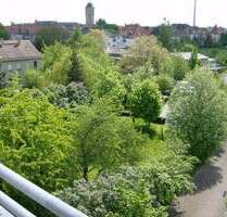 Preis inkl. TG-Stellplatz - hübsche ruhige Single-2-Raum-Wohnung - Blick ins Grüne, Aufzug, barrierefreier Zugang - Leipzig Böhlitz-Ehrenberg