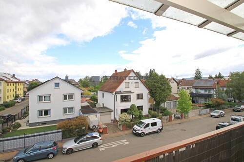 Ausblick vom Balkon - 