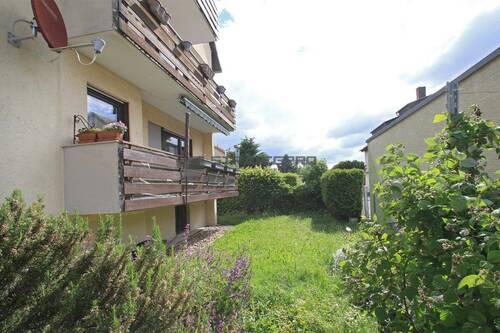 Garten - Etagenwohnung mit 61,90 m&sup2; in Heddesheim zum Kaufen
