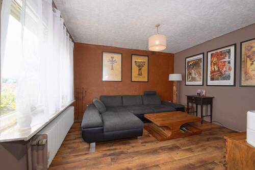 Wohnzimmer EG - Einfamilienhaus mit 121,60 m² in Knittlingen zum Kaufen