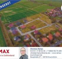 Ein Platz zum Leben - Baugrundstück in Loquard, Krummhörn mit Deichblick