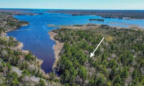 Lage Grundstück - weißer Pfeil - Grundstück zum Kaufen in Sable River