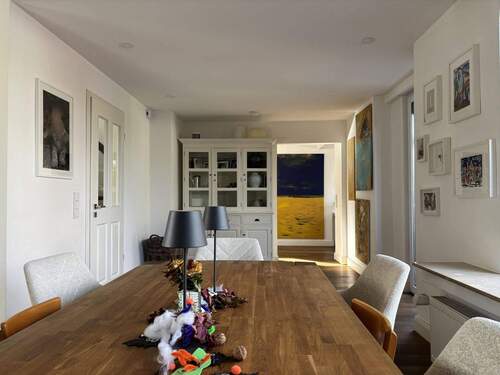 Wohnzimmer mit Essecke - 