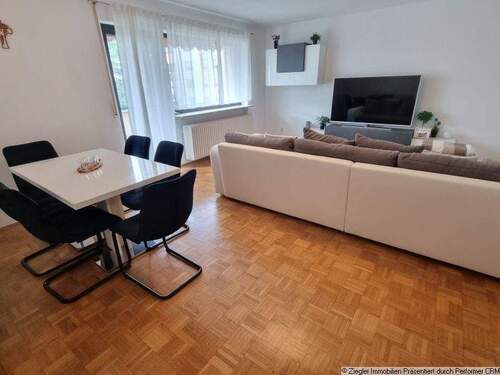 3 Wohnbereich Ansicht a - 2 Zimmer Etagenwohnung in Edingen-Neckarhausen