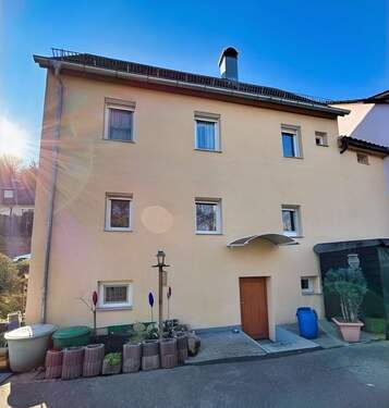 Hausansicht Rückseite - 3 Zimmer Einfamilienhaus zum Kaufen in Aidlingen