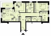 Grundriss - 3 Zimmer Etagenwohnung zur Miete in Osnabrück