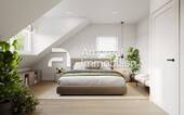 Visualisierung Schlafzimmer - Reihenmittelhaus mit 124,10 m&sup2; in Hamburg Eidelstedt zum Kaufen