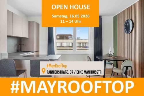 MayRoofTop Open House - Hochwertige 6-Zimmer-Neubauwohnung mit herrlicher Aussicht im Hotspot Kreuzkölln