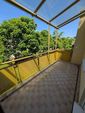 Süd-West Balkon (andere Seite) - 5 Zimmer Etagenwohnung zur Miete in München