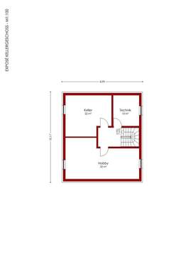  Kellegeschoss Haus B - 