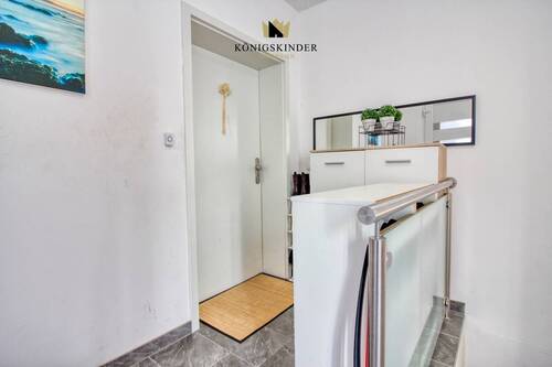 Hauseingang in die zweite Wohnung - 