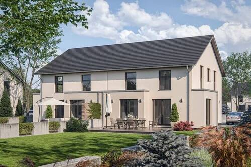 Bild 1 - Bezugsfertige, attraktive DHH CLOU 136.1, wie Abb., incl. Grundstück zzgl. NK