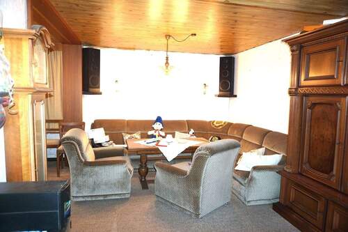 Wohnzimmerbereich.JPG - 5 Zimmer Einfamilienhaus in Edertal