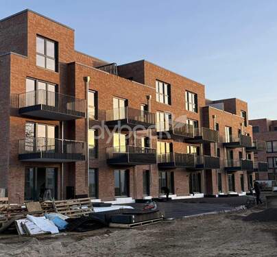 Außenansicht Terasse - 3 Zimmer Etagenwohnung zur Miete in Lüneburg