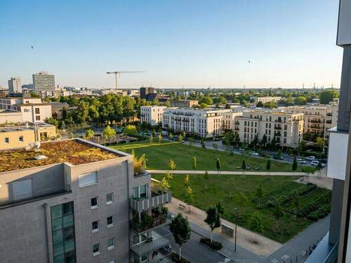 Bild 1 - Moderne 2-Zimmer-Neubauwohnung mit Loggia im Europaviertel Frankfurt