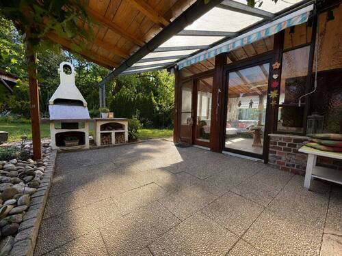 Terrasse und Wintergarten - 