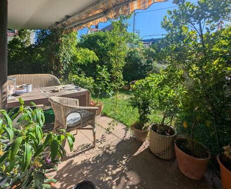 Terrasse und Garten - 