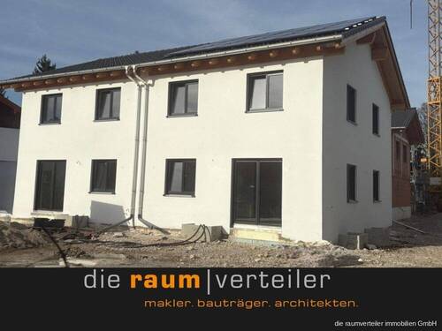Baufortschritt - Komplettes Doppelhaus (Ost + West) im Paket - zwei Haushälften für zwei Familien