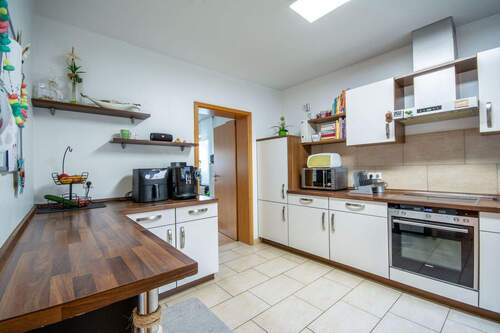 EG: Küche - Doppelhaushälfte mit 146,00 m² in Mühlhausen zum Kaufen