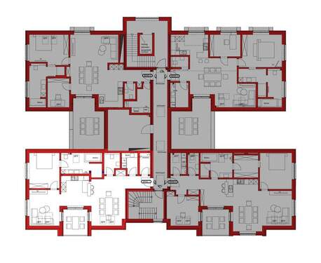 Dachgeschoss - Etagenwohnung mit 111,60 m&sup2; in Werlte zum Kaufen