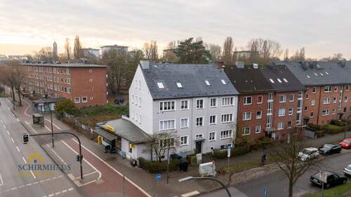 Vorder Seite - Mehrfamilienhaus, Wohnhaus mit 510,00 m&sup2; in Hamburg zum Kaufen