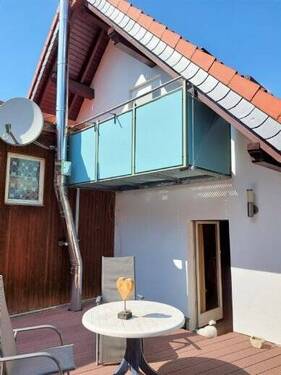 Außenansicht Schlafzimmerbalkon - 