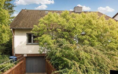 Nordseite mit Tiefgarage - 