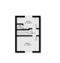 Grundriss Obergeschoss Vorderhaus - 