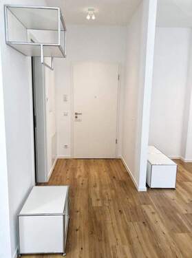 Eingangsbereich - Möblierte 1-Zimmer-Wohnung - !!! Kein Jobcenter !!!