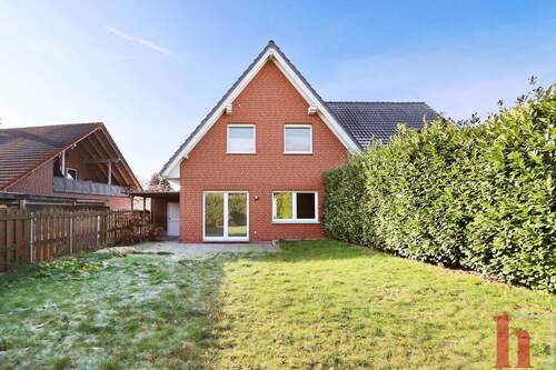 Garten - 4 Zimmer Doppelhaushälfte zum Kaufen in Holdorf