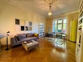 Wohn-/ Esszimmer - Etagenwohnung mit 108,00 m&sup2; in Hamburg Harvestehude zum Kaufen