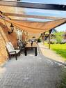große überdachte Terrasse - 