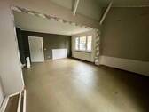 Blick ins Wohnzimmer vom Garten aus - 