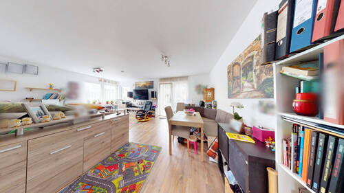 Esszimmer_Wohnzimmer (2) - 4 Zimmer Doppelhaushälfte in Ettenheim