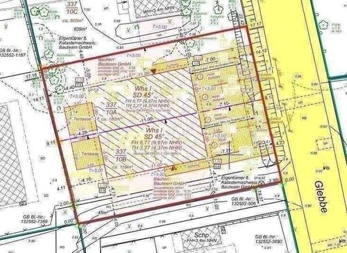 Lageplan - Grundstück in Zingst
