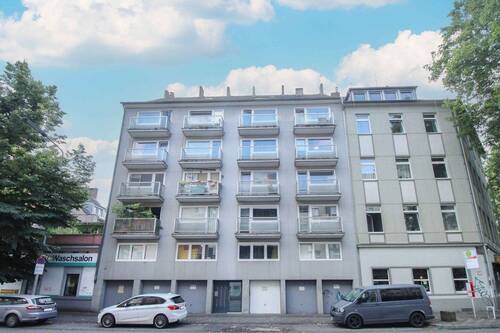 Außenansicht - Paketkauf: Zwei vermietete 25 m² Appartements inkl. Garage in zentraler Lage von Pempelfort
