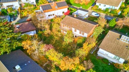 Ansicht Rückseite - Grundstück in Bensheim