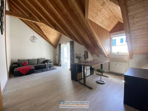 Wohnbereich - 2 Zimmer Etagenwohnung zum Kaufen in Schrobenhausen