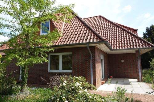 Terrasse - Seniorengerecht: Einfamilienhaus im Ortskern von Eystrup