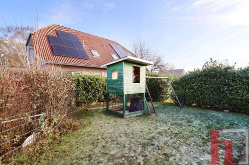 Garten - 3 Zimmer Doppelhaushälfte in Holdorf