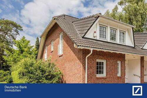 Seitenansicht - Verklinkerte Doppelhaushälfte in begehrter Lage von Kleinmachnow