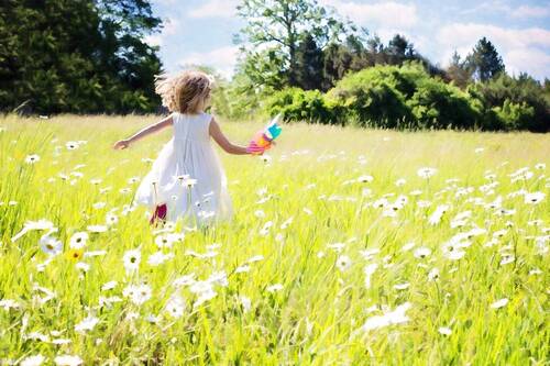 ...bieten sich zum Spazieren und Spielen an - 