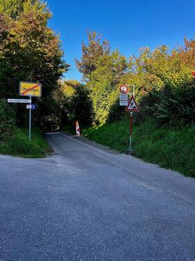 Die Feld- und Waldwege starten neben dem Haus - 
