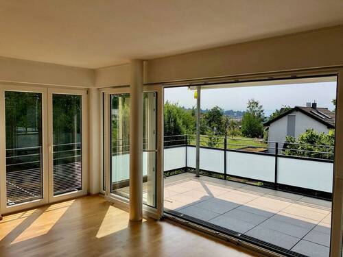 Wohnen mit offenem Balkon - 